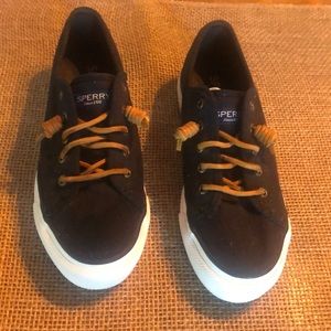 Sperry Top Sliders Black Size 7 Sneakers